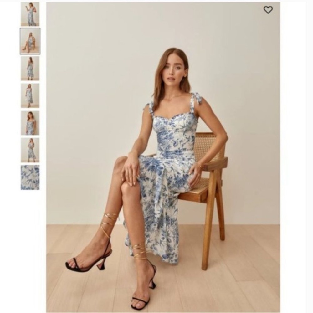 Reformation Nikita Midi Dress Pompadour